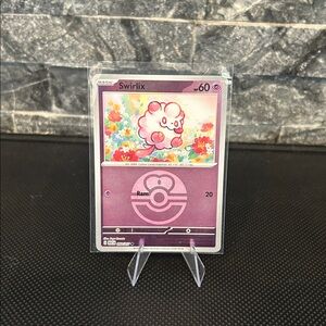 Pokémon Swirlix 093/217 Reverse Holo Card from Ascended Heroes Set M/NM